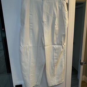 Zara White Trousers NWT